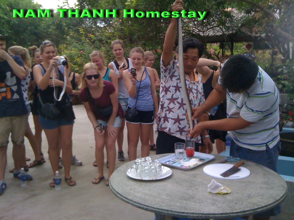 Vĩnh Long Nam Thanh Homestay מראה חיצוני תמונה